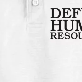 Funny Defund Human Resources Meme Dry Zone Grid Performance Polo