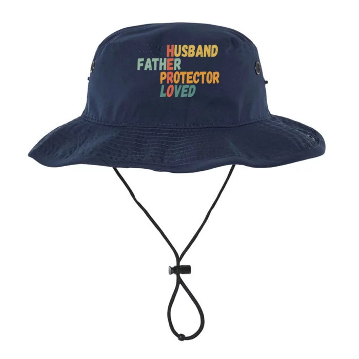 Father's Day Husband Father Protector Hero Loved - Dad Legacy Cool Fit Booney Bucket Hat