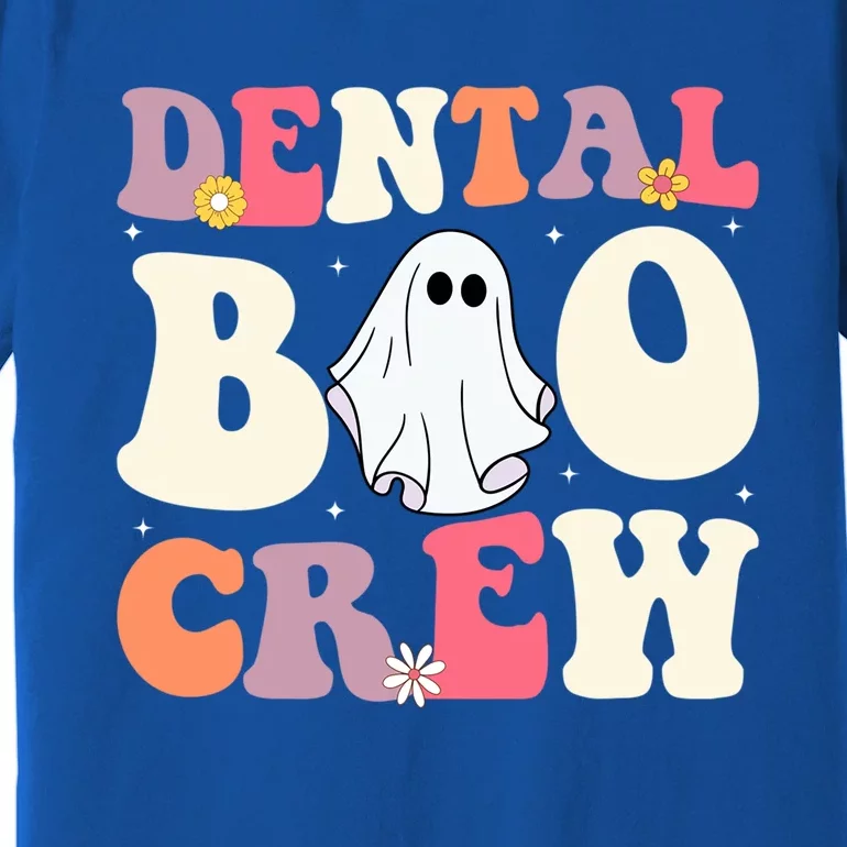 Funny Dentist Halloween Costume Assistant Dental Boo Crew Funny Gift Premium T-Shirt