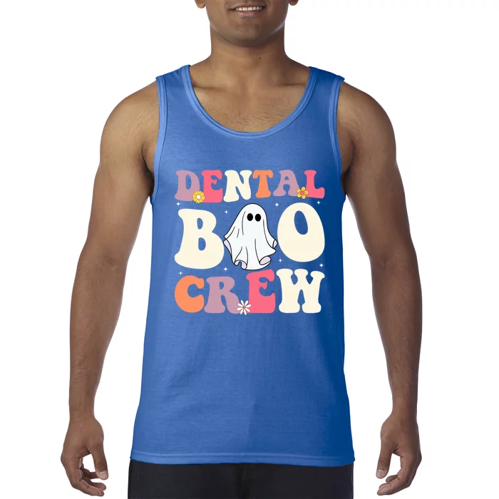 Funny Dentist Halloween Costume Assistant Dental Boo Crew Funny Gift Tank Top