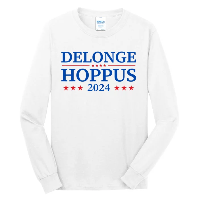 Funny Delonge Hoppus 2024 For President Tall Long Sleeve T-Shirt