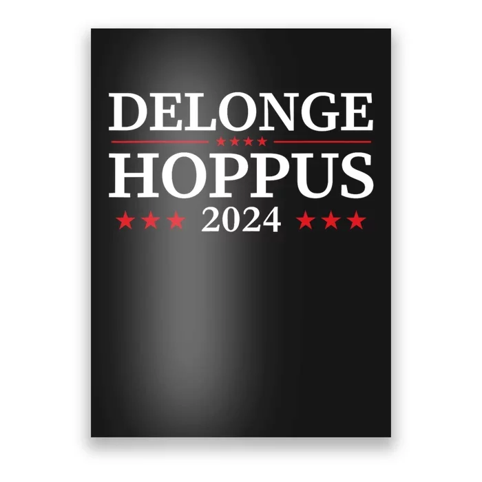 Funny Delonge Hoppus 2024 For President Poster