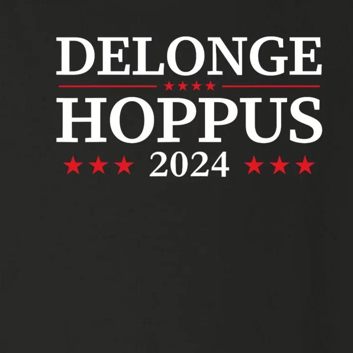 Funny Delonge Hoppus 2024 For President Toddler Long Sleeve Shirt