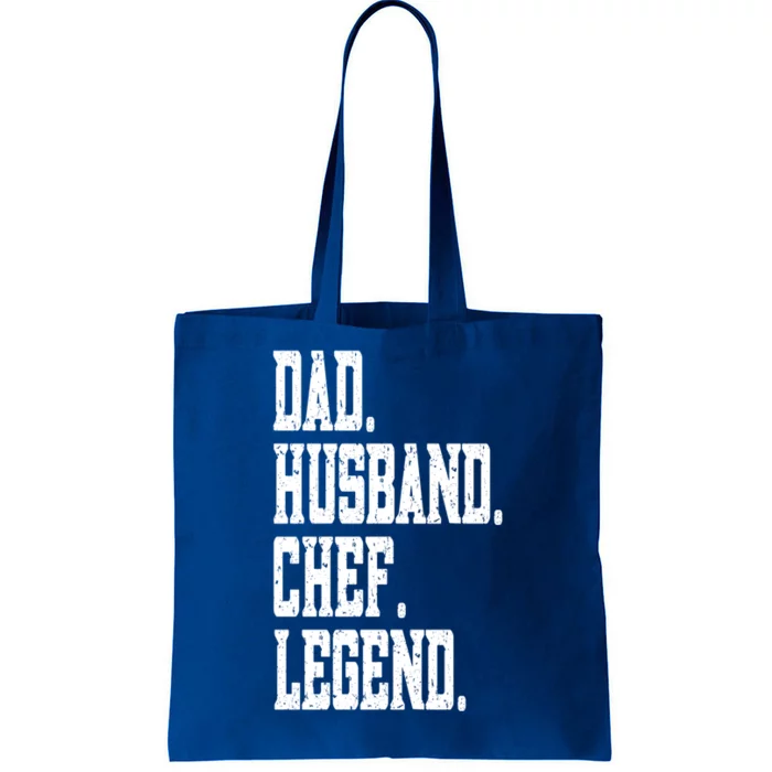 Funny Dad Husband Chef Legend Funny Gift Tote Bag