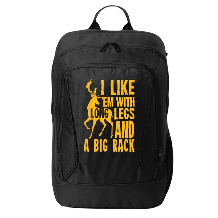 Funny Deer Hunting Quote Gift For Hunters City Backpack