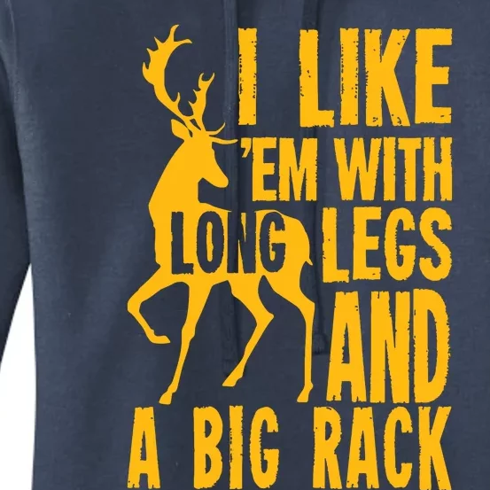 Funny Deer Hunting Quote Gift For Hunters Women's Pullover Hoodie