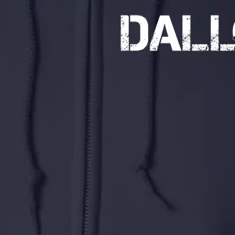 Funny Dallas Helmet Football Fan Full Zip Hoodie