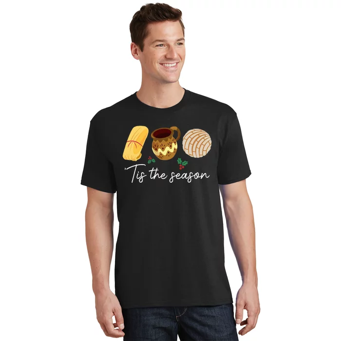 Festive Delights Hilarious Mexican Christmas Tradition T-Shirt