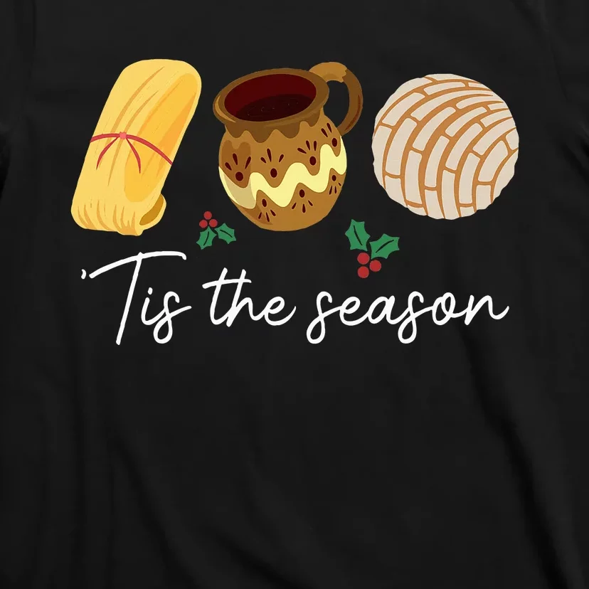 Festive Delights Hilarious Mexican Christmas Tradition T-Shirt