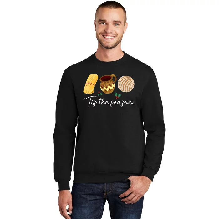 Festive Delights Hilarious Mexican Christmas Tradition Tall Sweatshirt