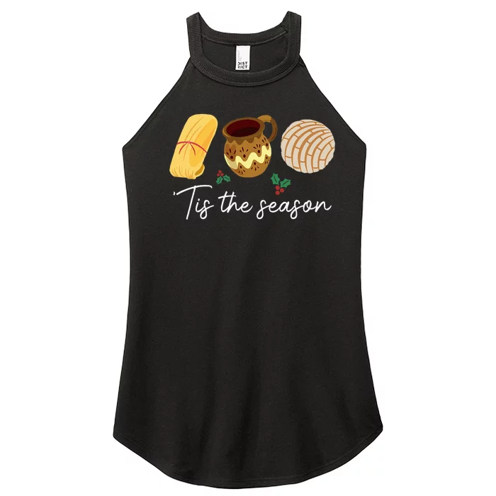 Festive Delights Hilarious Mexican Christmas Tradition Women’s Perfect Tri Rocker Tank