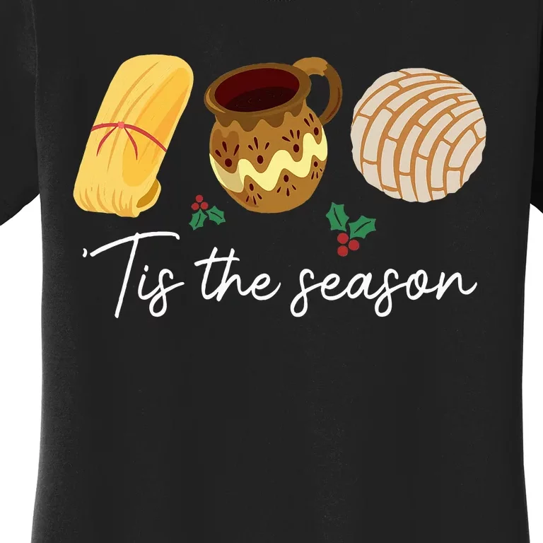 Festive Delights Hilarious Mexican Christmas Tradition Women's T-Shirt