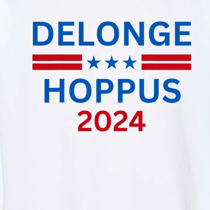 Funny Delonge Hoppus 2024 For President Garment-Dyed Sweatshirt