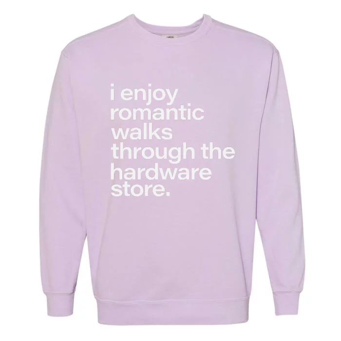 Funny Dad Handyman Hardware Quote Garment-Dyed Sweatshirt