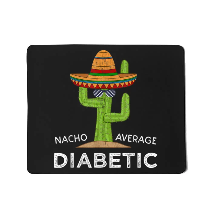 Fun Diabetic Humor Gifts Funny Meme Saying Diabetes Mousepad