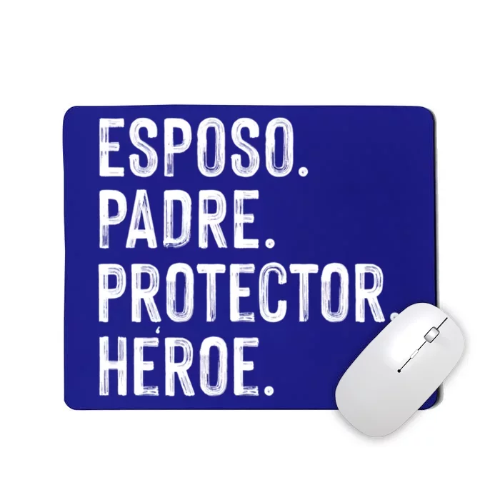 Fathers Day Husband Daddy Protector Hero In Spanish Gift Mousepad