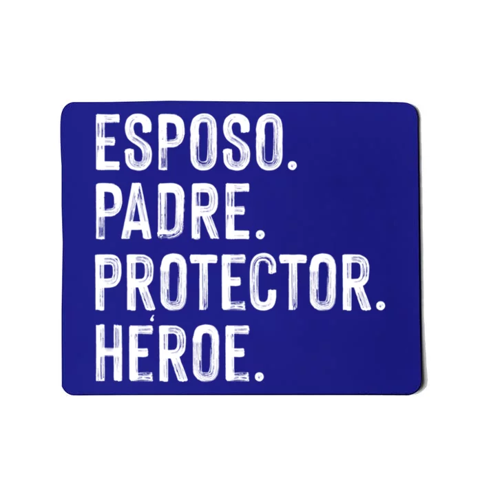 Fathers Day Husband Daddy Protector Hero In Spanish Gift Mousepad