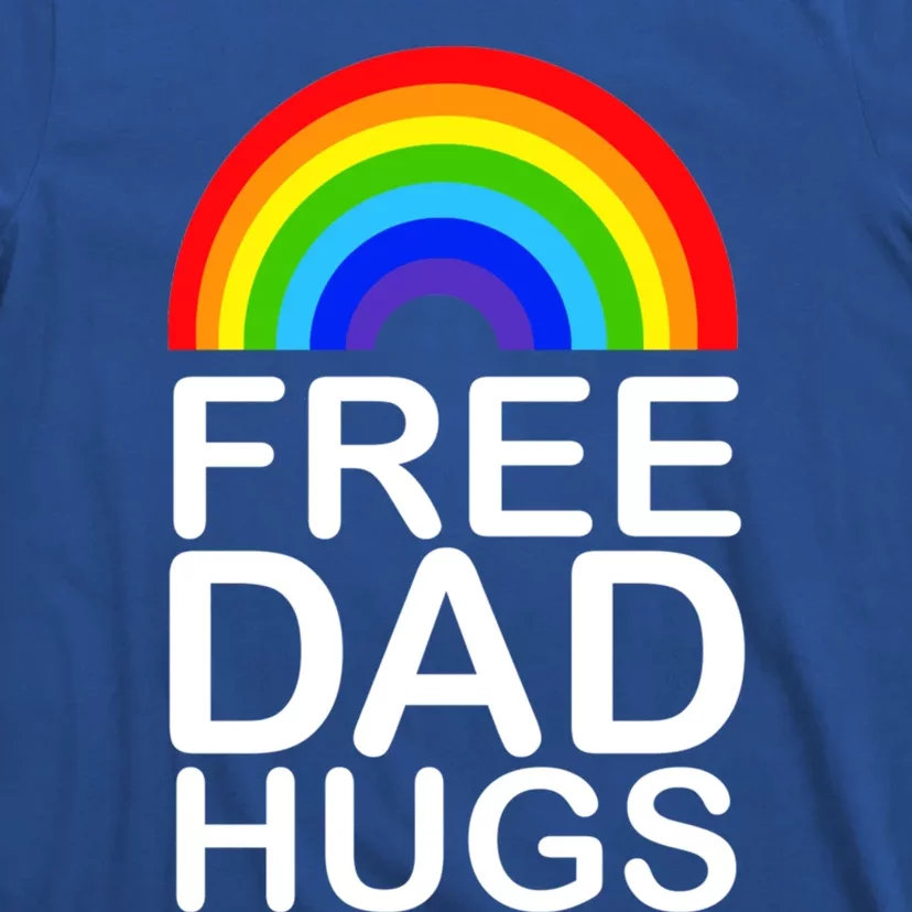 Free Dad Hugs Lgbt Pride Gay Gift T-Shirt