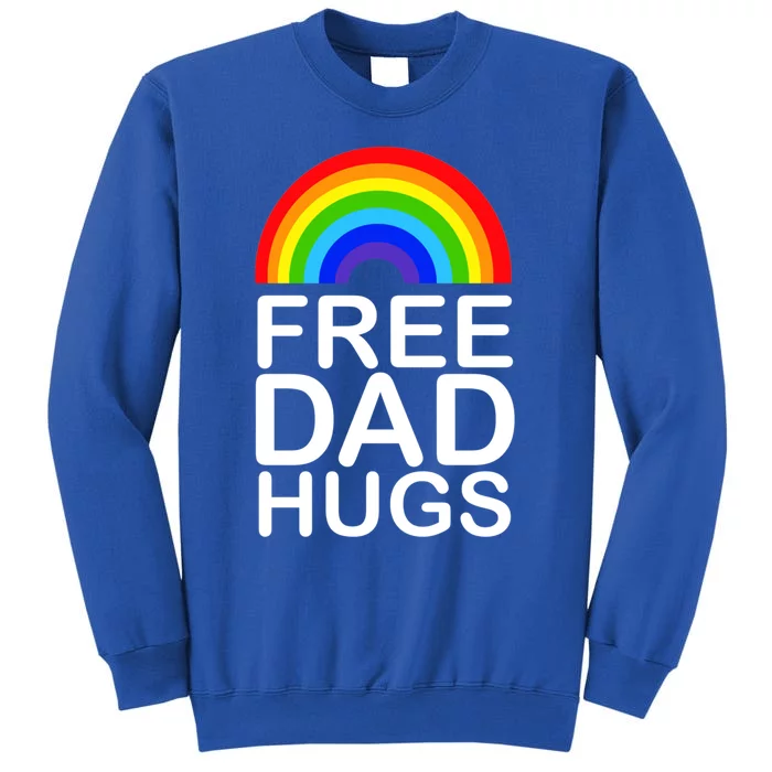 Free Dad Hugs Lgbt Pride Gay Gift Tall Sweatshirt