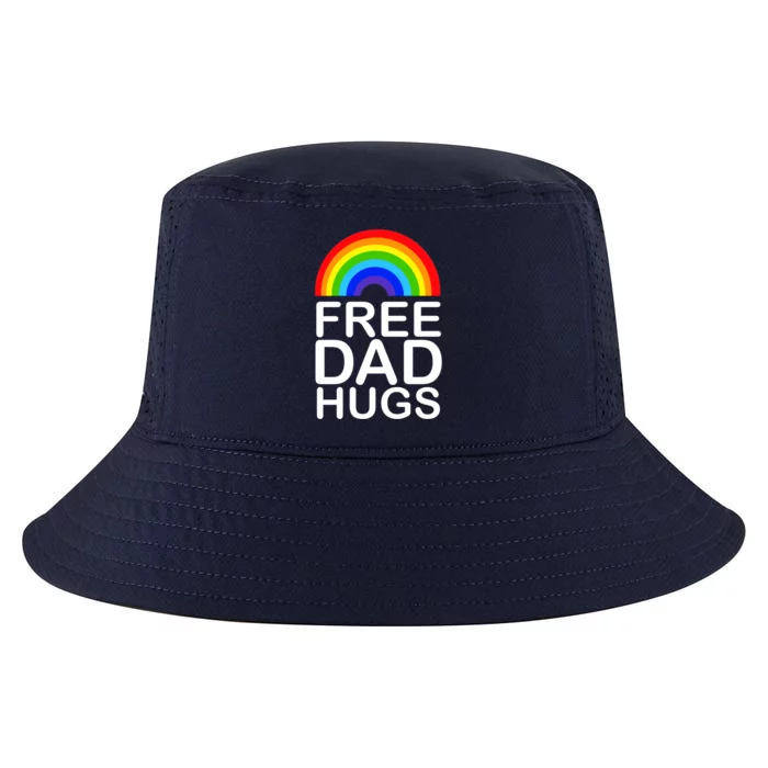 Free Dad Hugs Lgbt Pride Gay Gift Cool Comfort Performance Bucket Hat