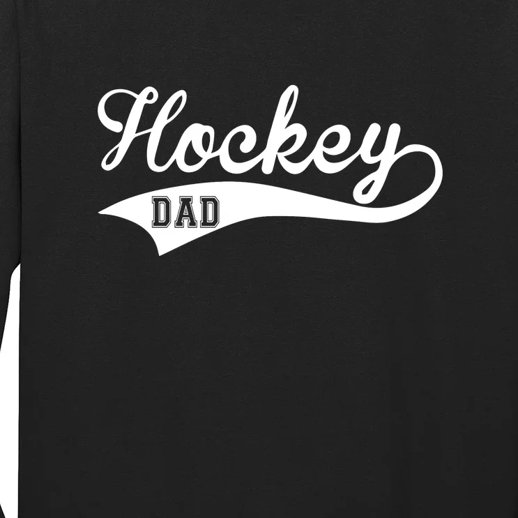 Father's Day Hockey Dad Like Normal Dad But Cooler Gift Long Sleeve Shirt