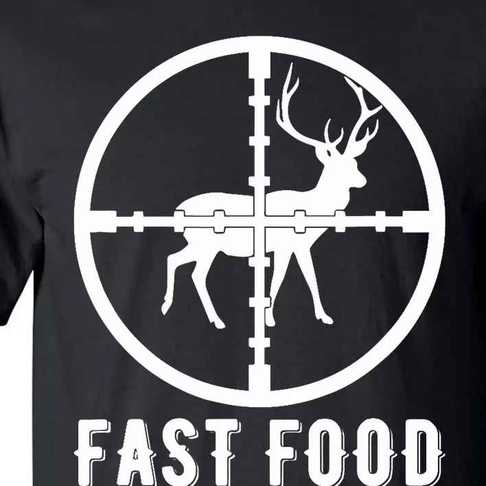 Funny Deer Hunting Season Fast Food Hunter Tall T-Shirt