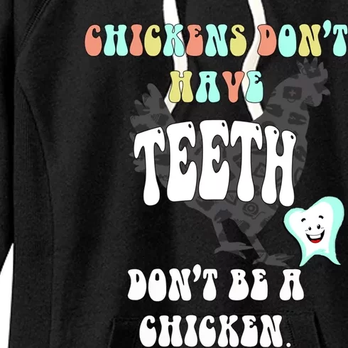 Funny Dental Hygienist Tooth Squad Humor Dentist Gift Women's Fleece Hoodie