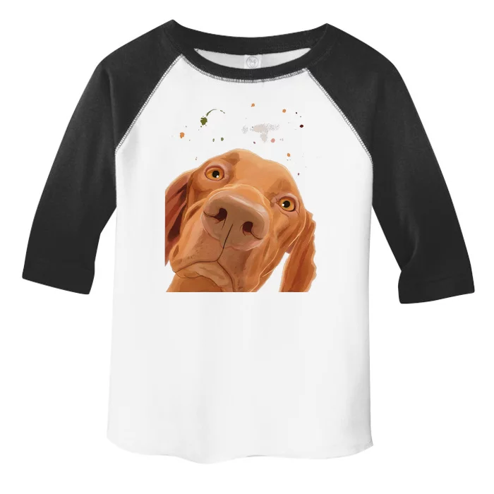 Funny Dog Hungarian Vizsla Toddler Fine Jersey T-Shirt