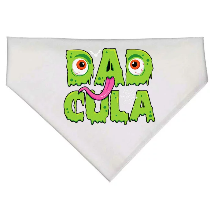 Funny Dadcula Halloween Dad Costume For Family Matching USA-Made Doggie Bandana