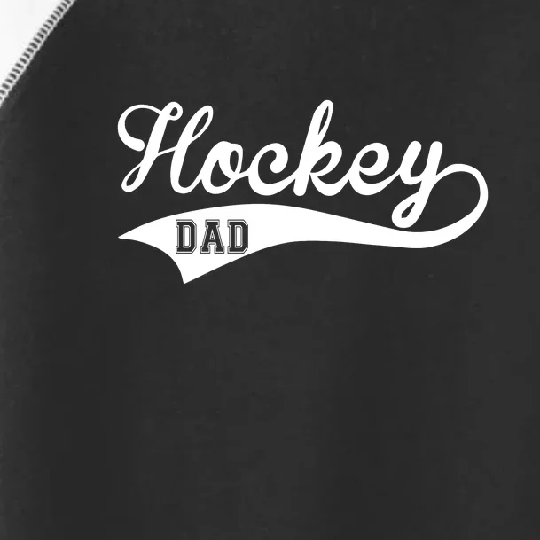 Father's Day Hockey Dad Like Normal Dad But Cooler Gift Hockey Life Toddler Fine Jersey T-Shirt