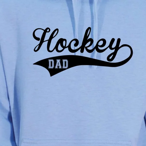 Father's Day Hockey Dad Like Normal Dad But Cooler Gift Hockey Life Unisex Surf Hoodie