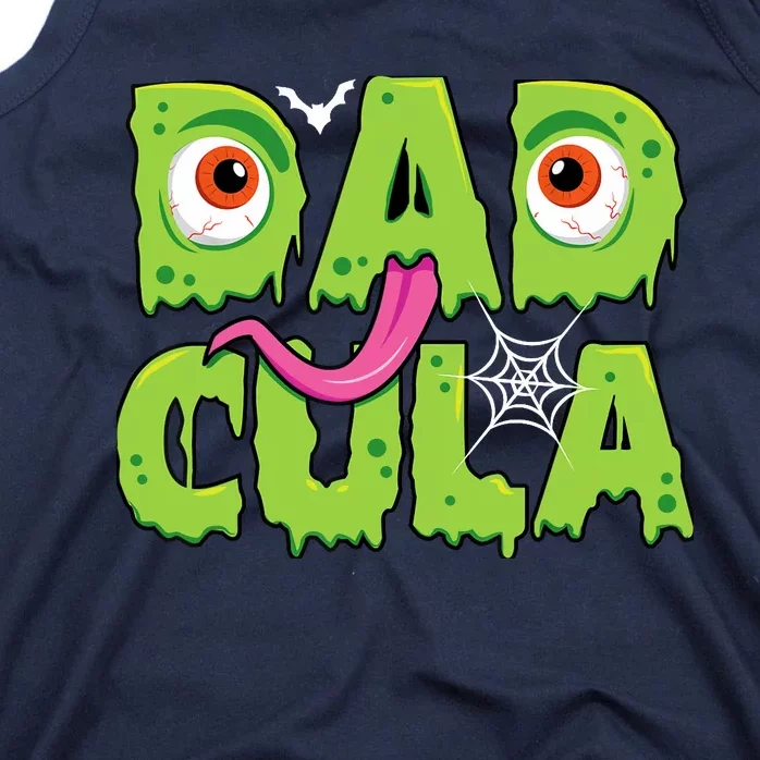 Funny Dadcula Halloween Dad Costume For Family Matching Tank Top