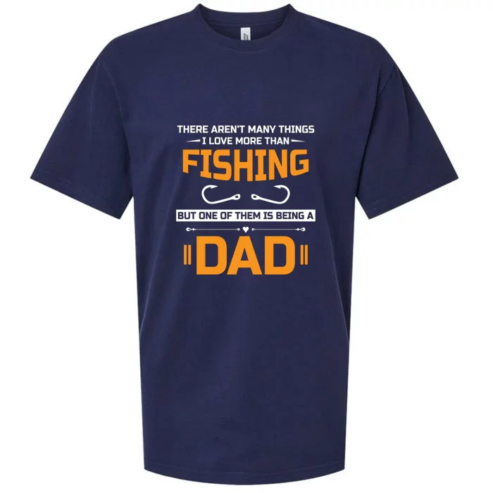 Father's Day Hunting Boat Husband Dad Fishing Legend Gift Fishing Dad Sueded Cloud Jersey T-Shirt