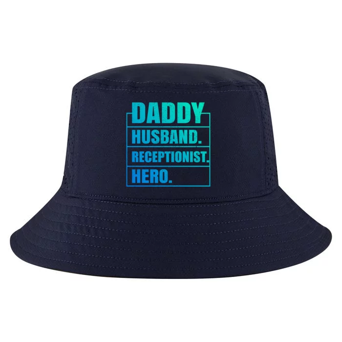 Funny Daddy Husband Receptionist Hero Father's Day Funny Gift Cool Comfort Performance Bucket Hat