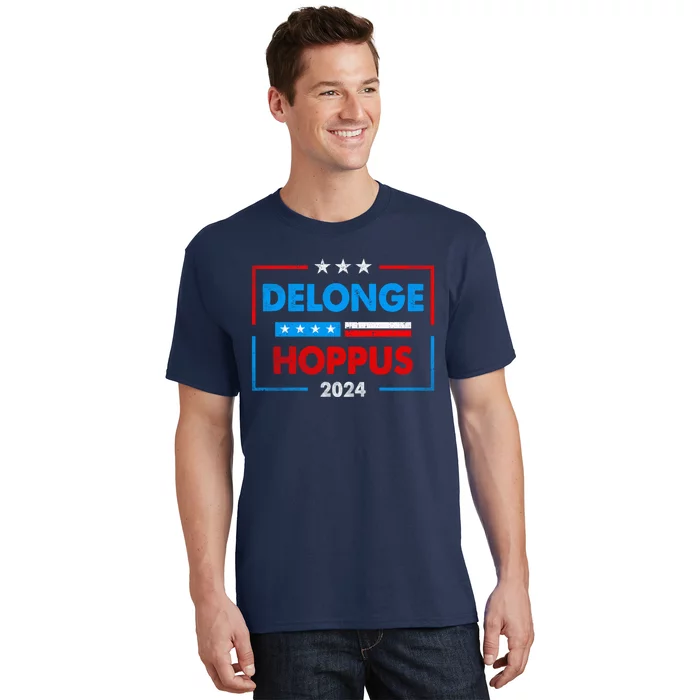 Funny Delonge Hoppus 2024 For President Voting Election 2024 Usa T-Shirt