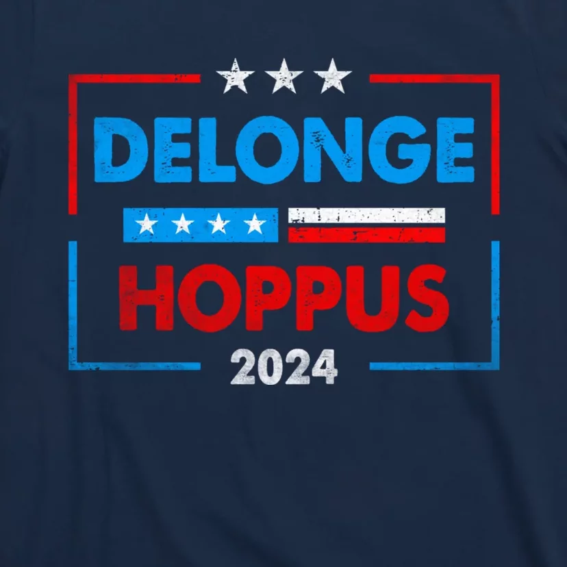 Funny Delonge Hoppus 2024 For President Voting Election 2024 Usa T-Shirt