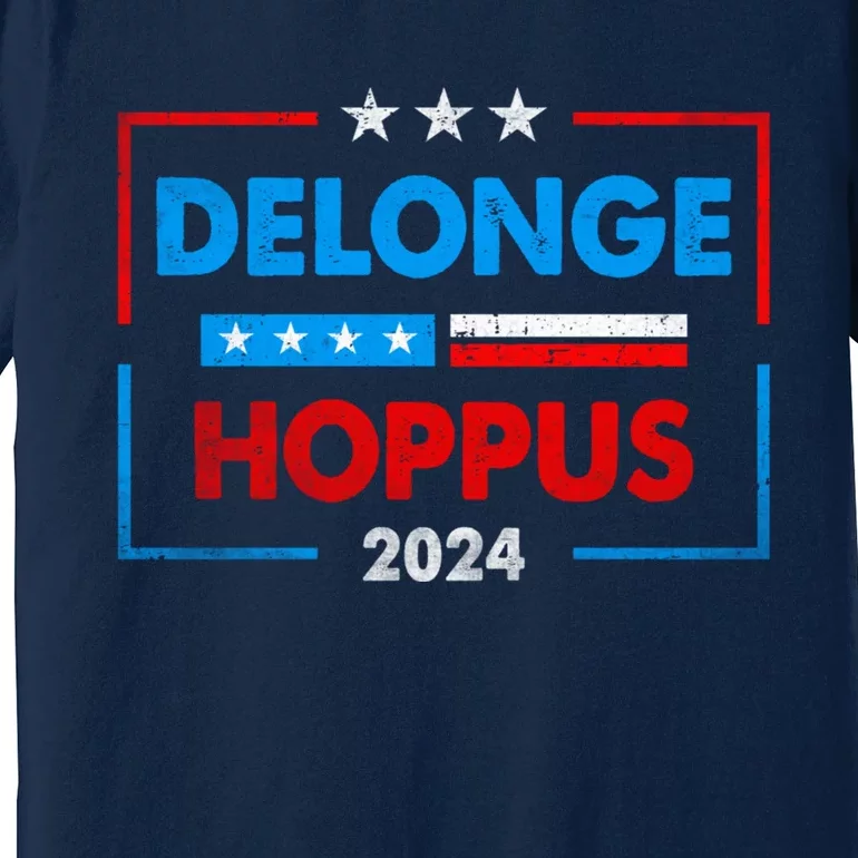 Funny Delonge Hoppus 2024 For President Voting Election 2024 Usa Premium T-Shirt