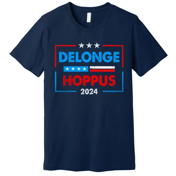 Funny Delonge Hoppus 2024 For President Voting Election 2024 Usa Premium T-Shirt