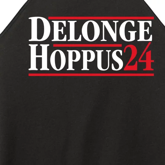 Funny Delonge Hoppus 2024 For President Voting Election 2024 Usa Women’s Perfect Tri Rocker Tank