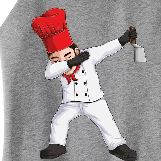 Funny Dabbing Hibachi Chef Cook Costume Cooking Cute Gift Women’s Perfect Tri Rocker Tank