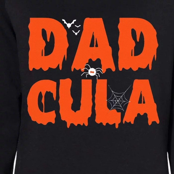 Funny Dadcula Halloween Dad Dracula Costume Momster Matching Womens California Wash Sweatshirt