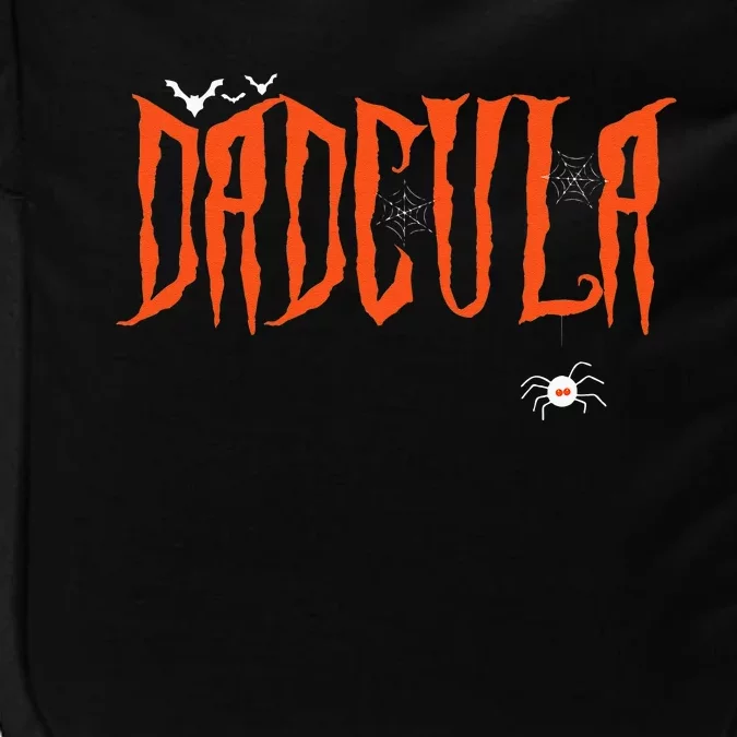 Funny Dadcula Halloween Dad Dracula Costume Momster Matching Impact Tech Backpack