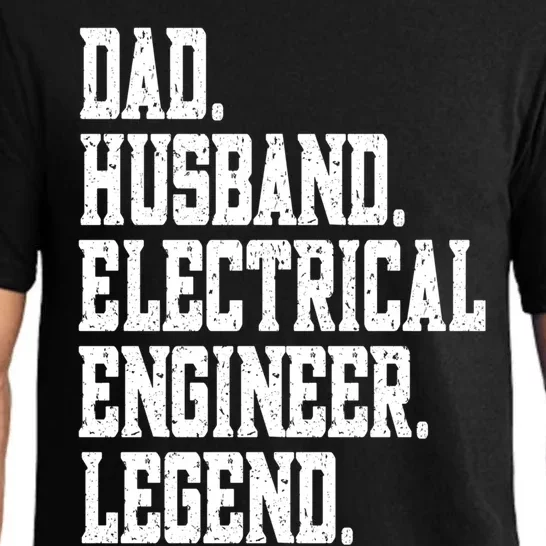 Funny Dad Husband Electrical Engineer Legend Great Gift Pajama Set