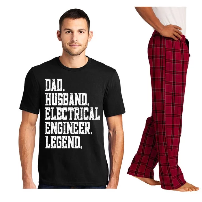 Funny Dad Husband Electrical Engineer Legend Great Gift Pajama Set