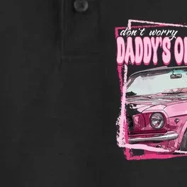 Funny DaddyS Home Trump Pink 2024 Take America Back 2024 Dry Zone Grid Performance Polo