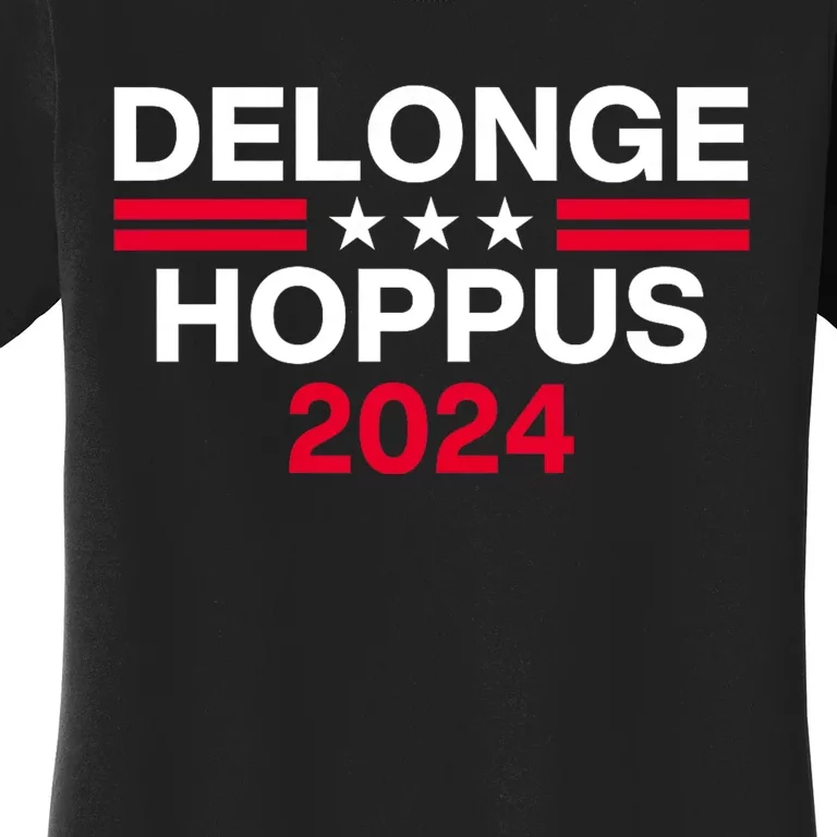 Funny Delonge Hoppus 2024 For President Women's T-Shirt