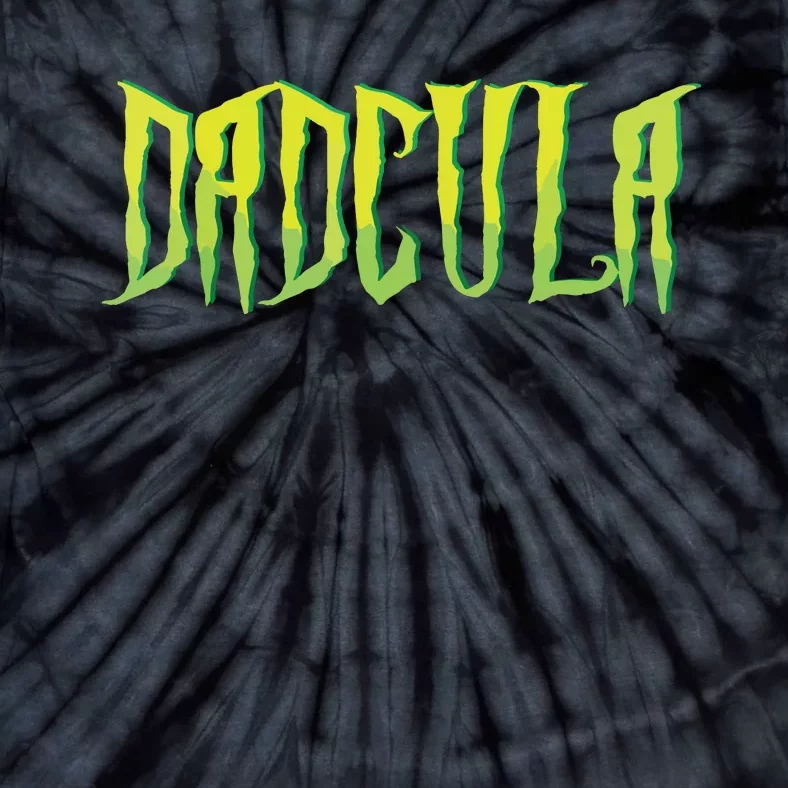 Funny Dadcula Halloween Dad Couples Matching Costume Tie-Dye T-Shirt