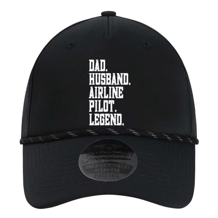 Funny Dad Husband Airline Pilot Legend Gift Performance The Dyno Cap