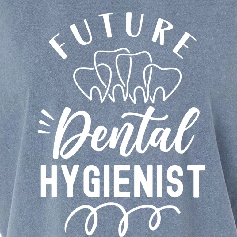 Future Dental Hygienist Clinic Dentist Hygiene Team Gift Garment-Dyed Women's Muscle Tee