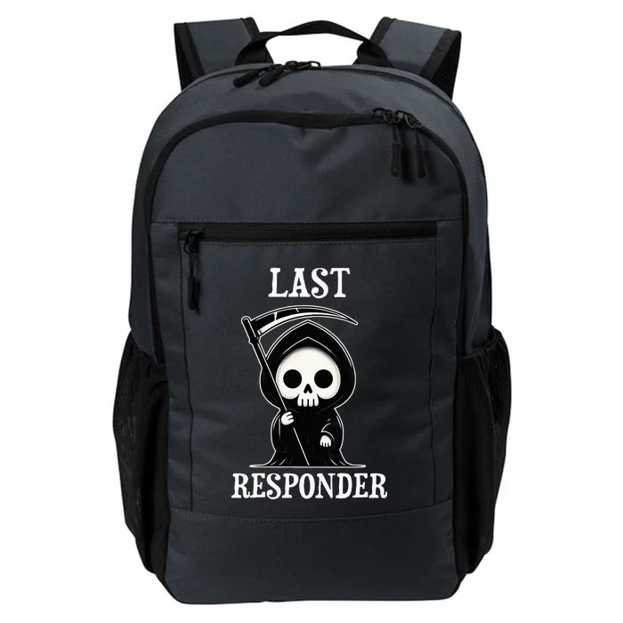 Funny Dark Humor Last Responder Daily Commute Backpack